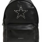 Givenchy Black Studded Star Small Backpack Bag