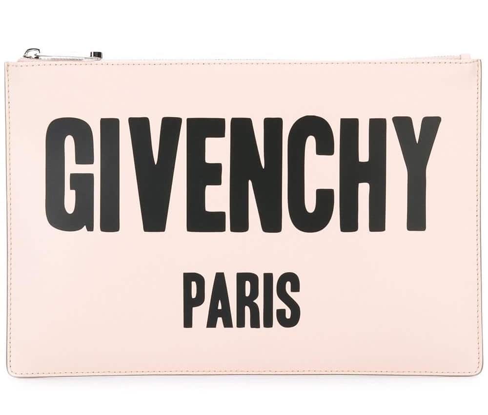 Givenchy Logo Printed Pouch
