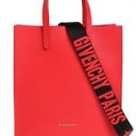 Givenchy Red Logo Strap Small Stargate Bag