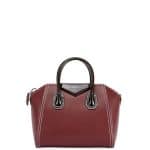 Givenchy Red/Black Bicolor Small Antigona Bag