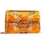 Gucci Floral Jacquard Medium GG Marmont Flap Bag 1
