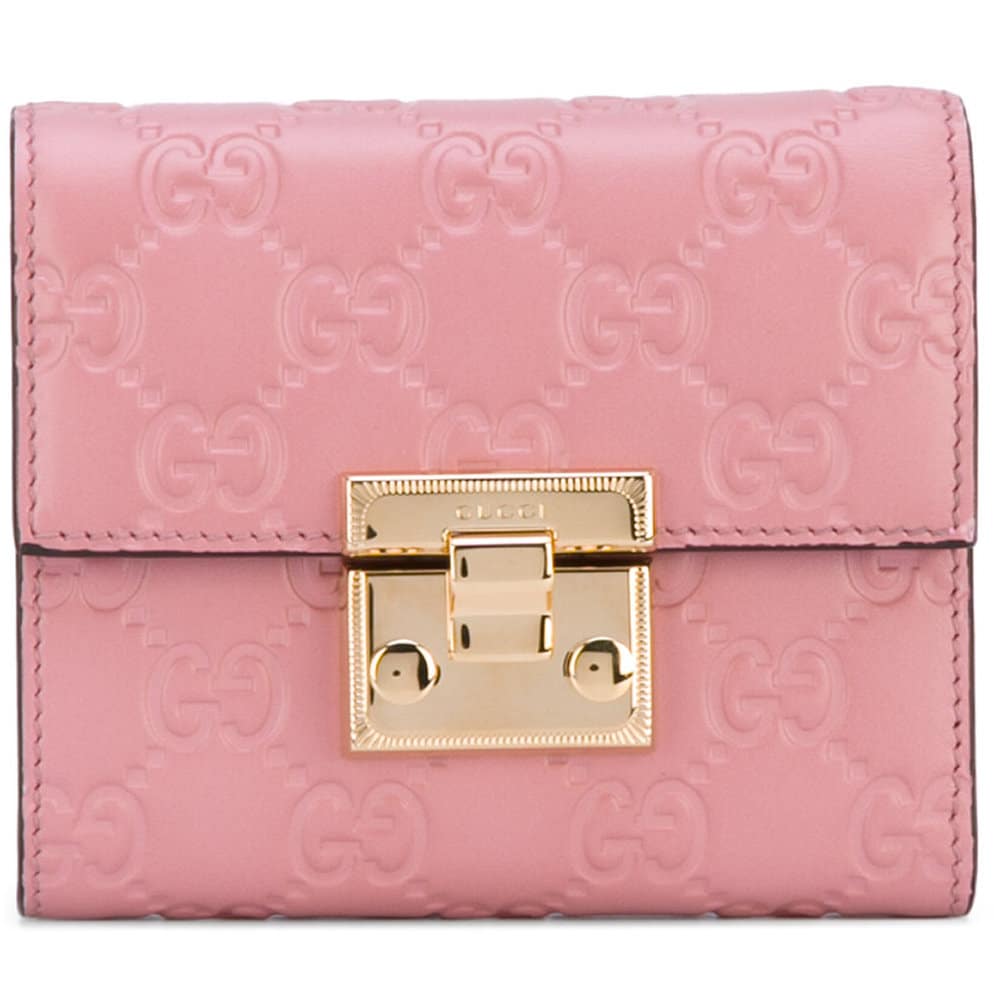 Gucci GG Signature Padlock Wallet