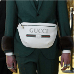 Gucci White Logo Belt Bag - Cruise 2018
