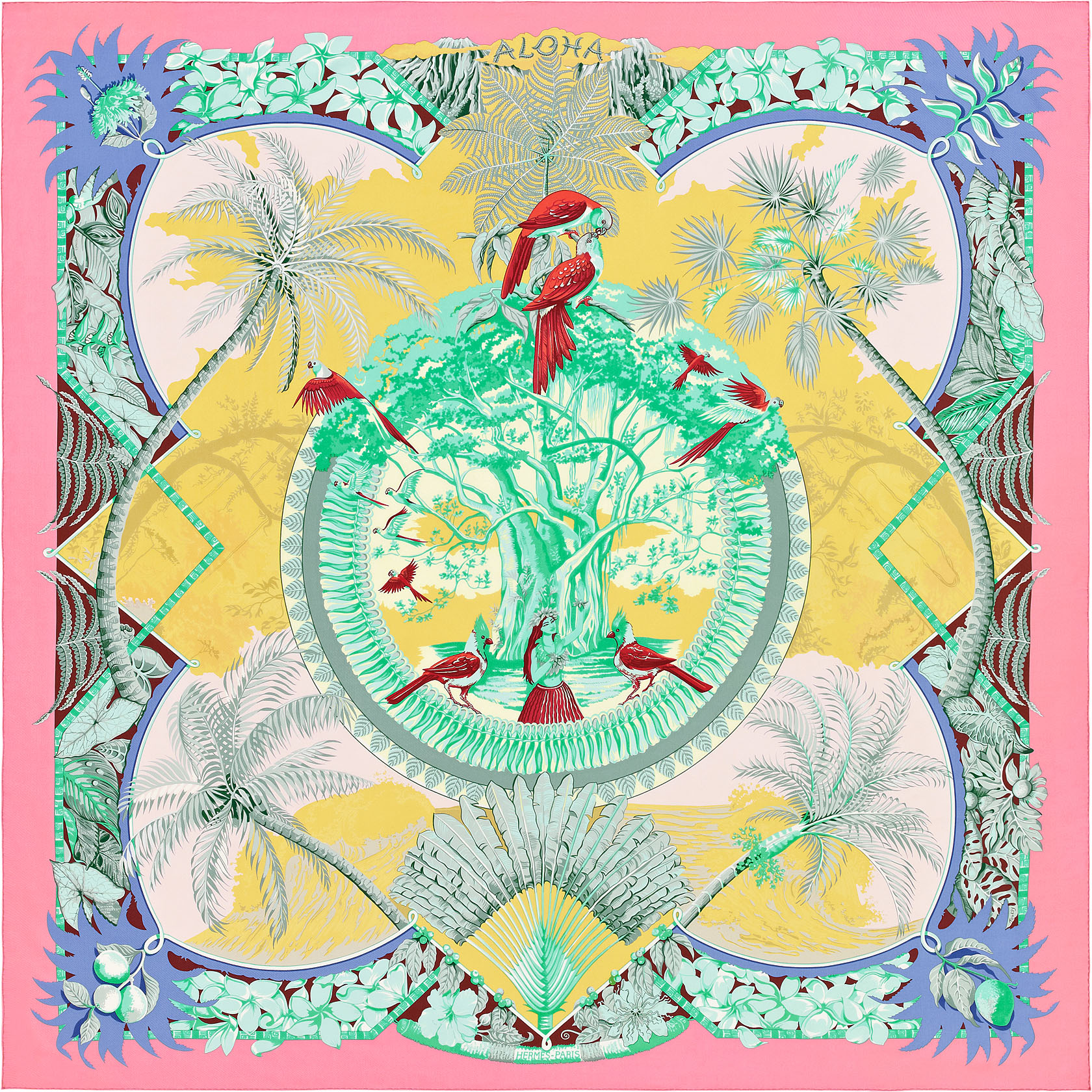 Hermes Spring/Summer 2017 Scarves 