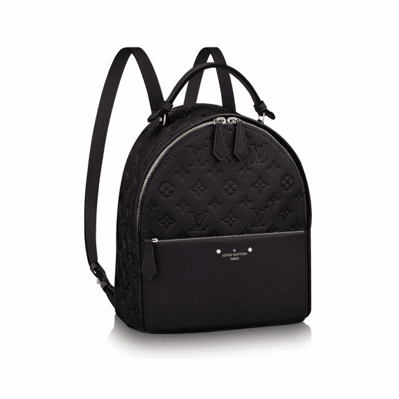 Sorbonne backpack leather backpack Louis Vuitton Black in Leather