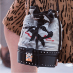 Louis Vuitton Black/White Bucket Bag 2 - Cruise 2018