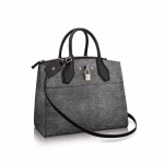 Louis Vuitton Gray Epi Jean City Steamer MM Bag
