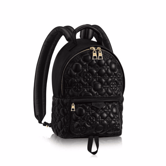 M44130 Louis Vuitton 2017 Premium Monogram Canvas Triangle Softy  Handbag-Brown