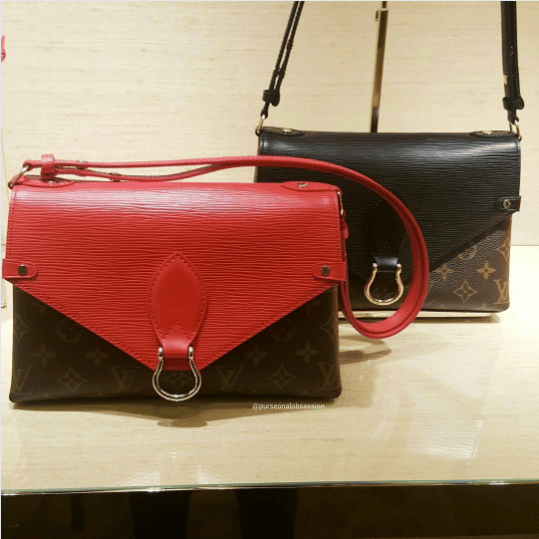 Cra-wallonieShops  Louis Vuitton Saint Michel Handbag 400951