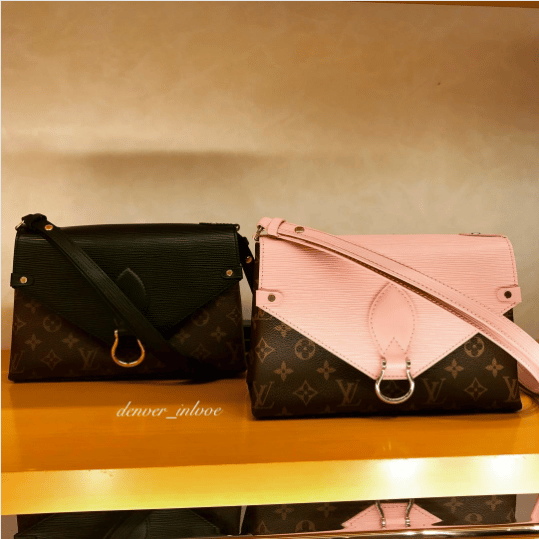 Louis Vuitton, Bags, Louis Vuitton Monogram Epi Saint Michel Rose  Ballerine