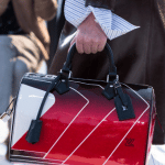 Louis Vuitton Red/White Vernis Speedy Bag - Cruise 2018