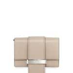 Prada Beige Small Metal Ribbon Bag