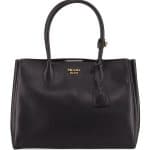 Prada Black Medium Bibliotheque Bag