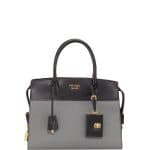 Prada Black/Gray Medium Esplanade Bag