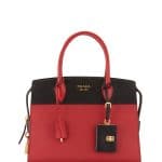 Prada Red/Black Medium Esplanade Bag
