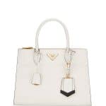 Prada White/BlackParadigme Tote Bag