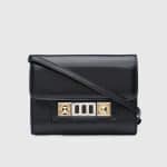 Proenza Schouler Black PS11 Wallet On A Strap Bag