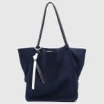 Proenza Schouler Indigo Suede Extra Large Tote Bag