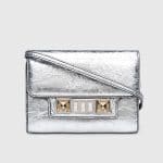 Proenza Schouler Silver PS11 Wallet On A Strap Bag