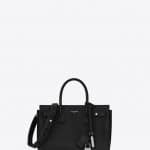 Saint Laurent Black Baby Sac De Jour Souple Bag