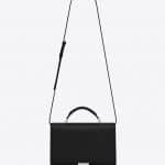 Saint Laurent Black Medium Babylone Top Handle Bag