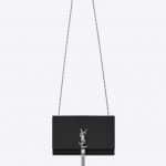 Saint Laurent Black Medium Kate Tassel Satchel Bag