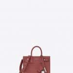 Saint Laurent Dark Rose Nano Sac De Jour Souple Bag