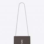 Saint Laurent Grey Medium Kate Satchel Bag