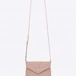 Saint Laurent Pale Blush Y Matelasse Toy Loulou Strap Bag