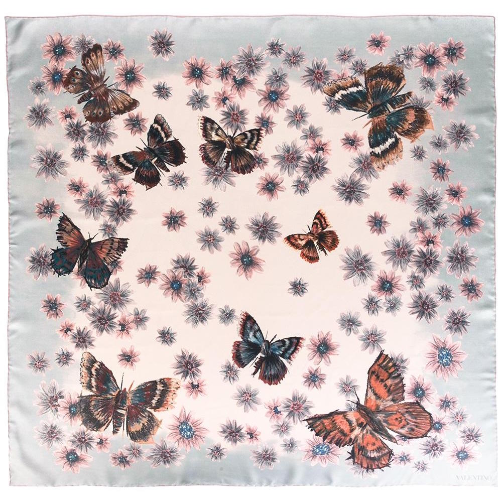Valentino Garavani Butterfly Print Scarf