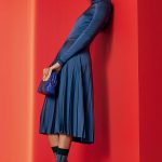 Bottega Veneta Blue Intrecciato Clutch Bag - Resort 2018