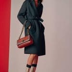 Bottega Veneta Red/Black Intrecciato Olimpia Knot Bag - Resort 2018