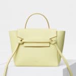 Celine Bergamote Grained Calfskin Micro Belt Bag