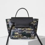 Celine Bergamote Painted Watersnake Micro Belt Bag