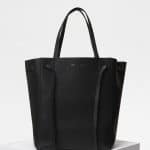 Celine Black Medium Cabas Phantom Bag