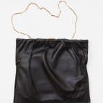 Celine Black Medium Ruched Bag