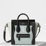 Celine Jade Shagreen Nano Luggage Bag