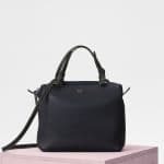 Celine Navy Blue Small Soft Cube Bag