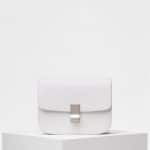 Celine Optic White Medium Classic Box Bag