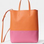 Celine Orange/Flamingo Small Cabas Bag