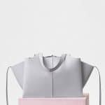 Celine Pearl Grey Medium Tri-Fold Bag