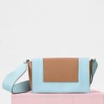 Celine Pool/Tan Medium Frame Bag