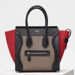 Celine Souris Bullhide Calfskin Micro Luggage Bag