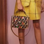 Fendi Multicolor FF Logo Kan I Bag - Resort 2018