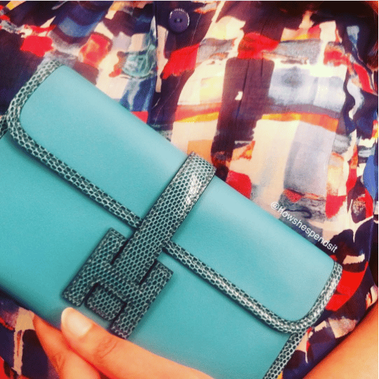 Shop HERMES Jige Jige duo wallet by Californialove;)