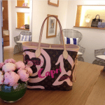 Louis Vuitton Light Pink Capri Monogram Canvas Tahitienne Neverfull Bag