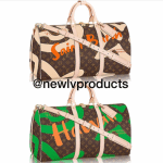 Louis Vuitton Mauve Saint Barth / Green Hawaii Monogram Canvas Keepall Bandouliere 50 Bags
