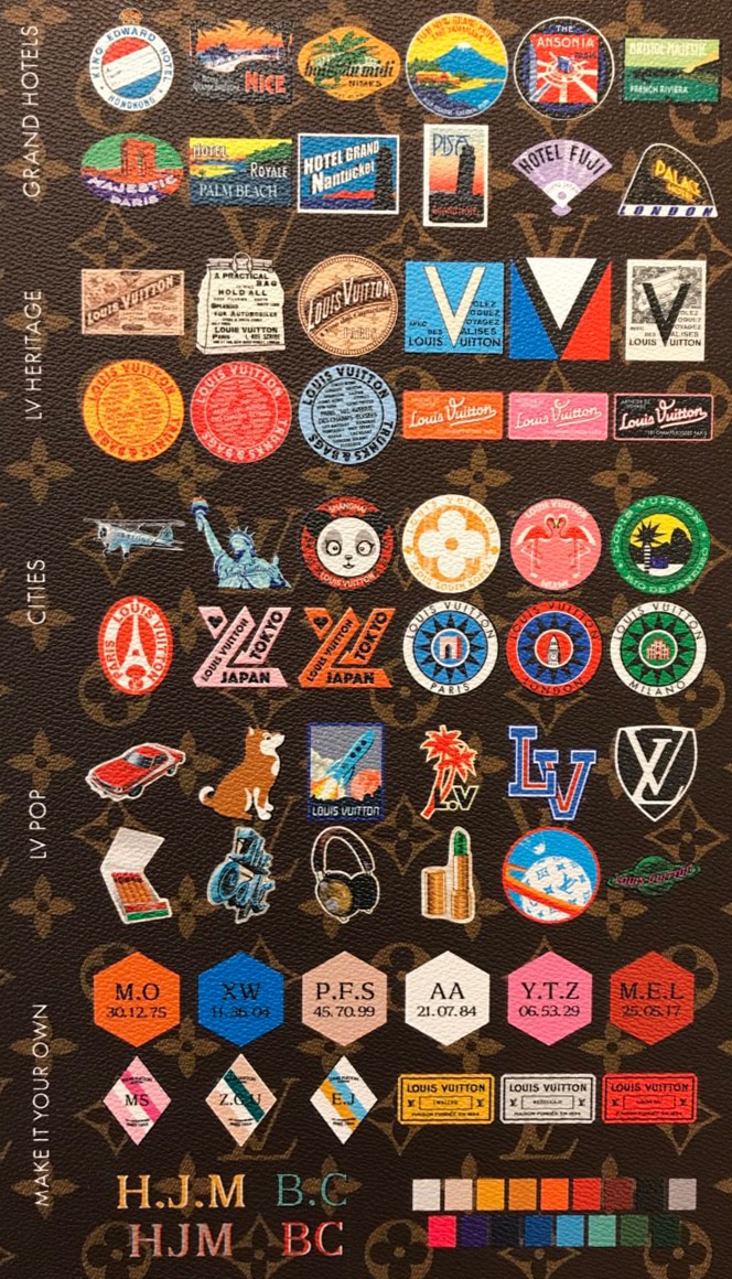 Louis Vuitton My LV World Tour Stickers