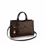 Louis Vuitton Noir Monogram Canvas Popincourt MM Bag