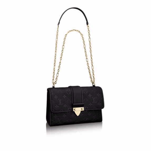 Louis Vuitton Noir Monogram Empreinte Saint Sulpice PM Bag